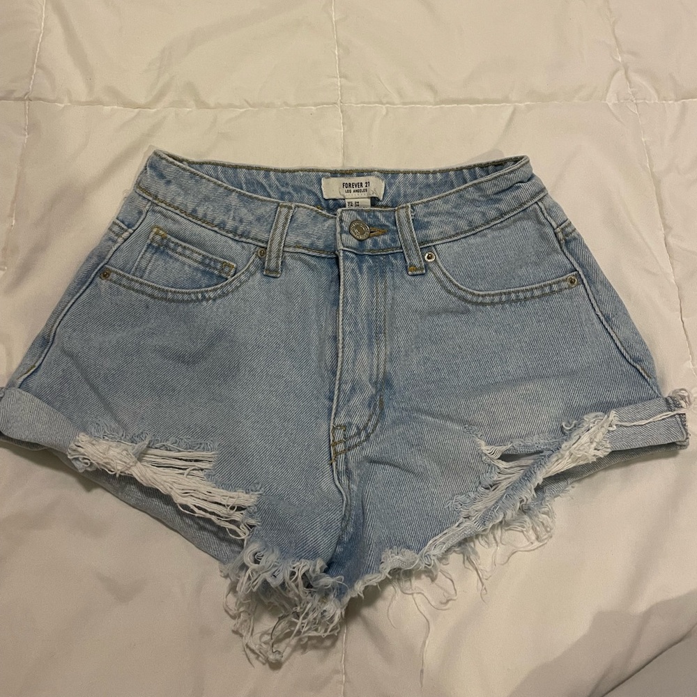 Forever 21 high rise shorts
